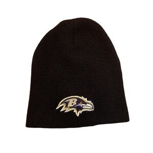 NFL Baltimore Ravens Black Knit Hat